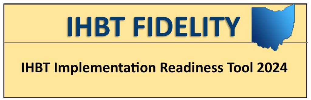 IHBT Implementation Readiness Tool 2024